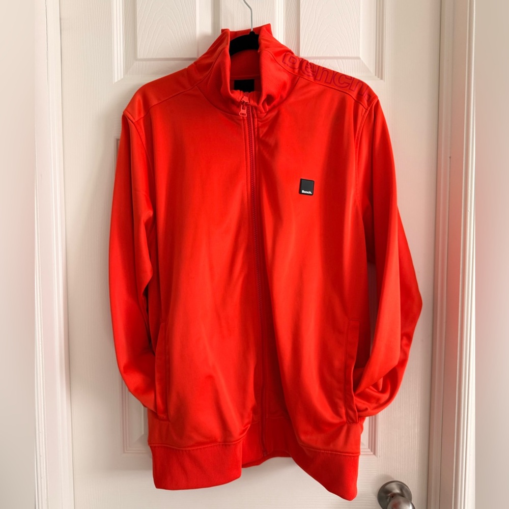 Bench Bright Red Zip-Up Jacket - Picture 2 of 4